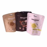 Stand Up Zipper Cnau Bagiau